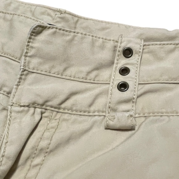 Vintage Y2K Daisy Fuentes Bootcut Khakis Beige Cargo Pants Women’s Size 6 Preppy - Picture 8 of 13